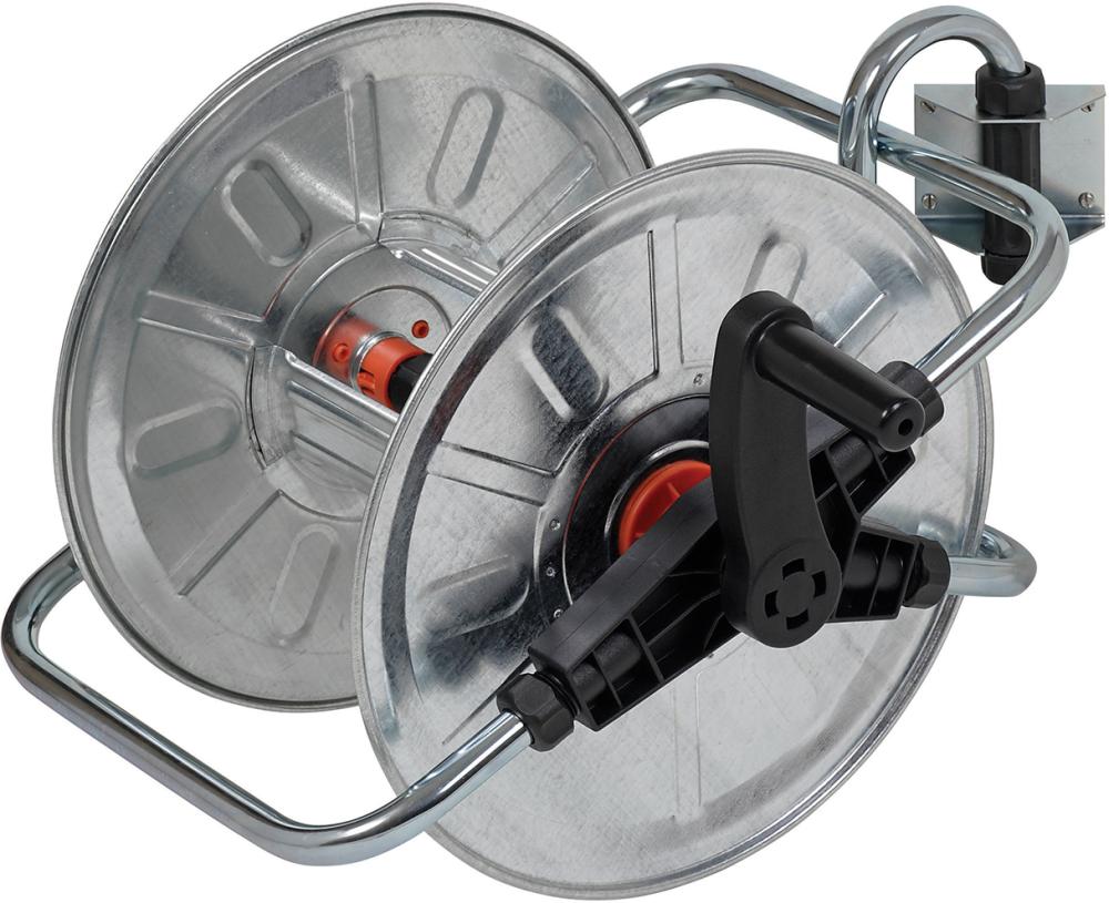 Wandschlauchhalter galvanisiert, schwenkbar 1/2"-50 Meter