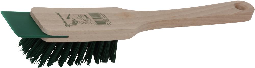 Rasenmäherbürste 31cm m.KunststoffscharberFloraworld