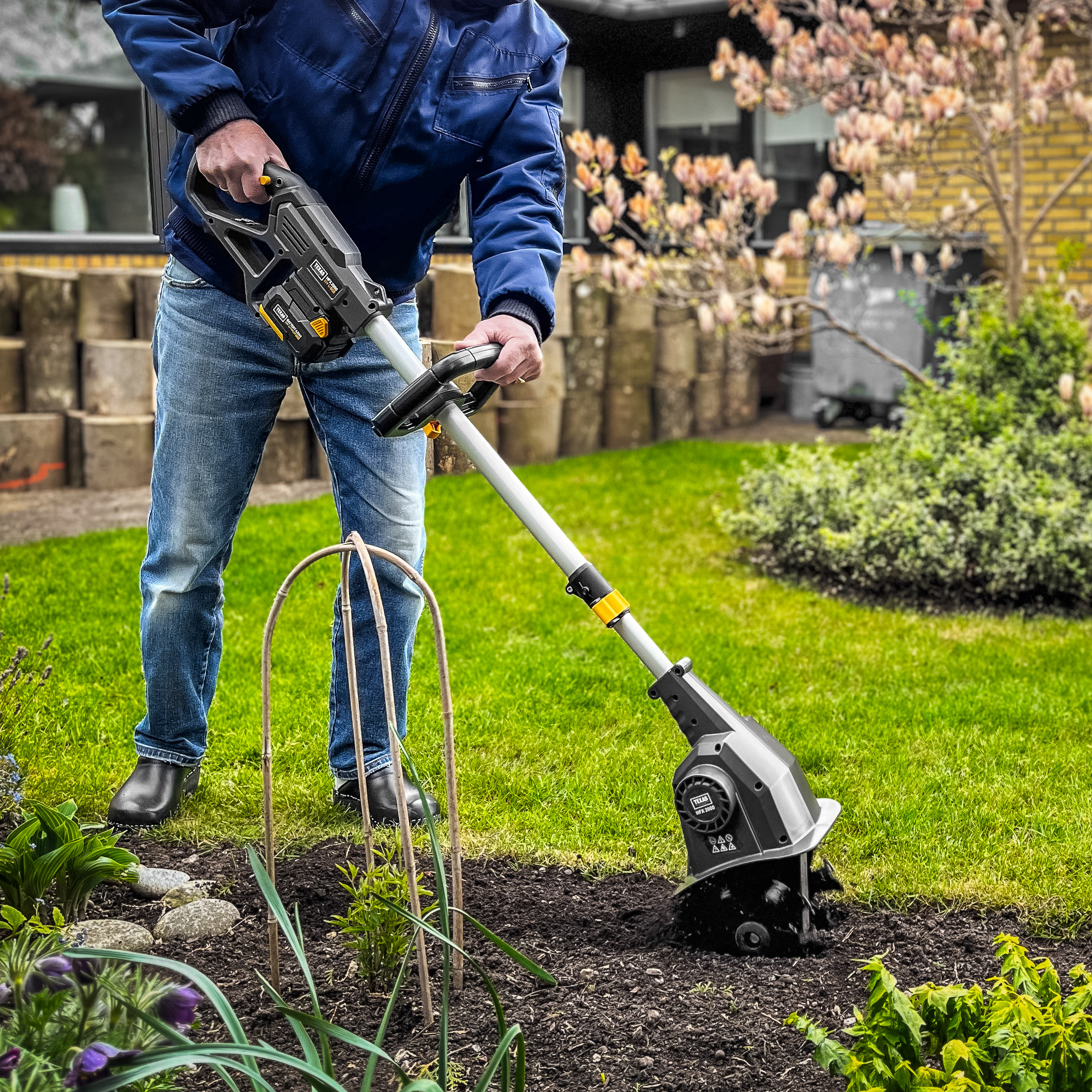 Texas Akku Bodenhacke HFX2000 (20V) inkl. Batterie & Ladegerät