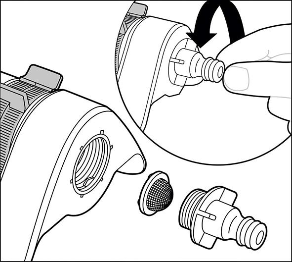 Viereckregner Aqua L 18704-20