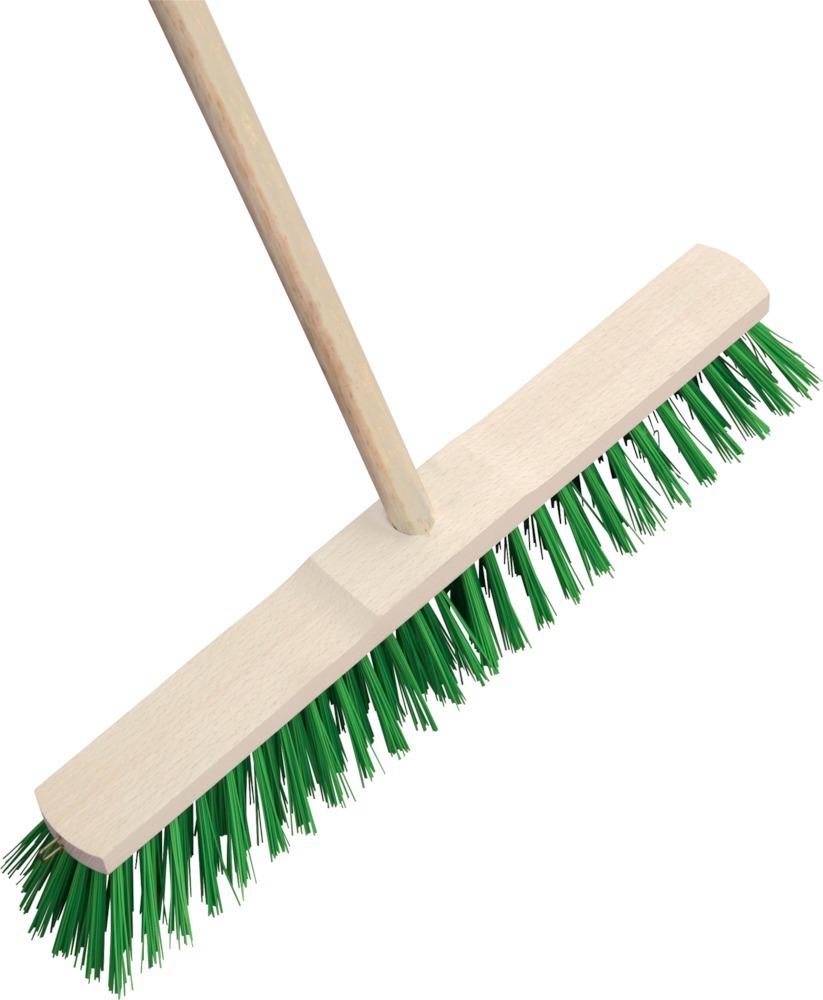 Garten- u. Straßenbesen m. Stiel, Elaston, 50cm