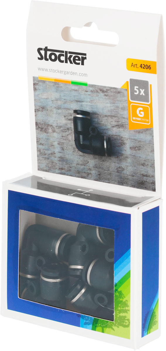 Schlauchanschluss 90° für Geyser