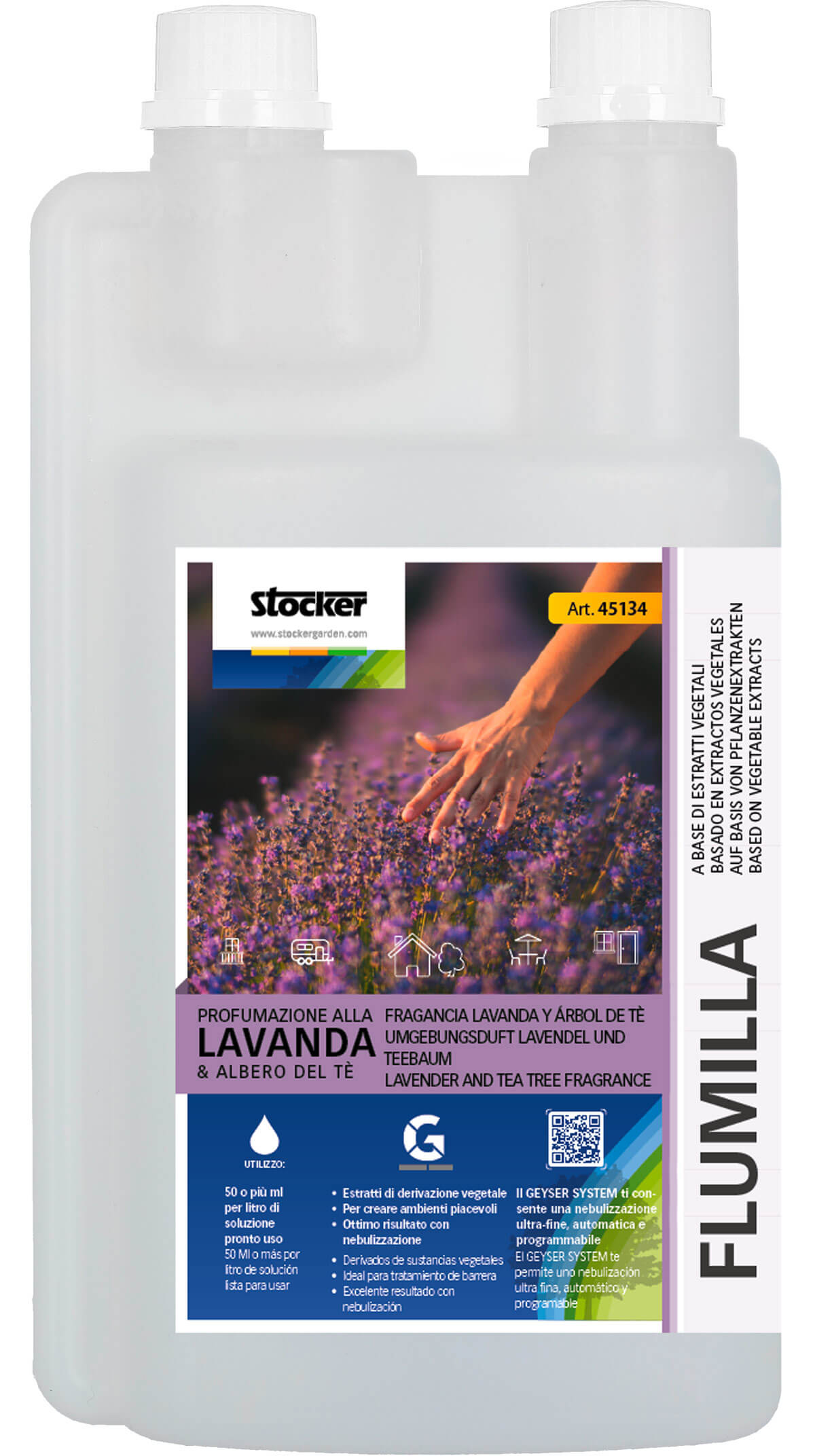 Flumilla Umgebungsduft Lavendel und Teebaum 1 L