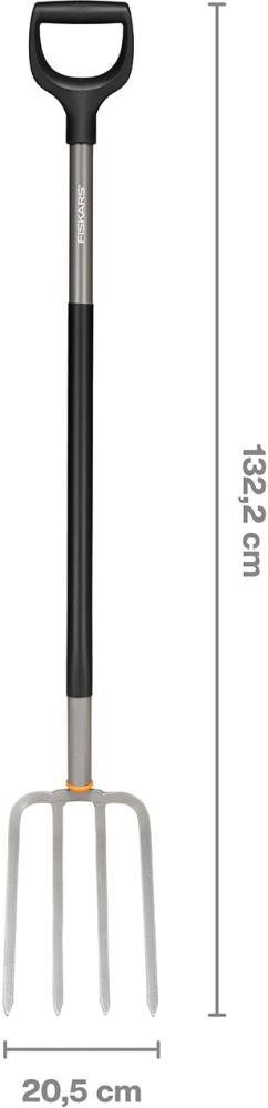 Spatengabel Ergonomic grau