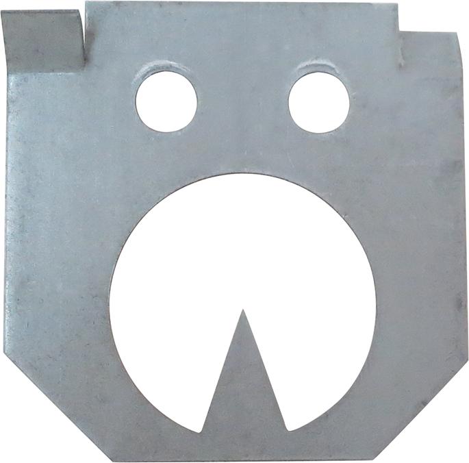 Ersatzplättchen 235 zu Wühlmaus-Zangenfalle