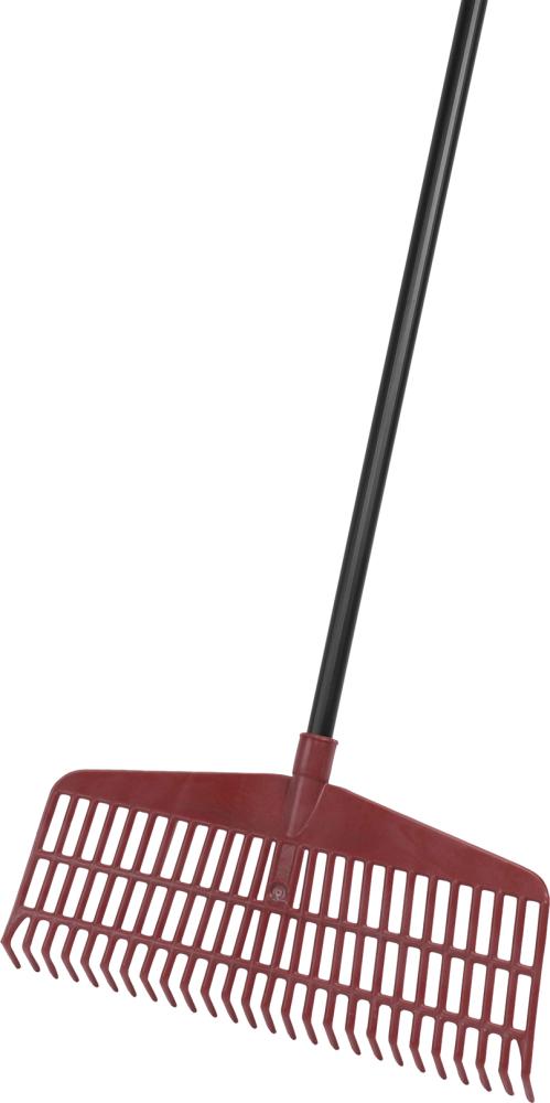 Laub- und Rasenbesen S 26 Zinken mit Stiel Floraworld