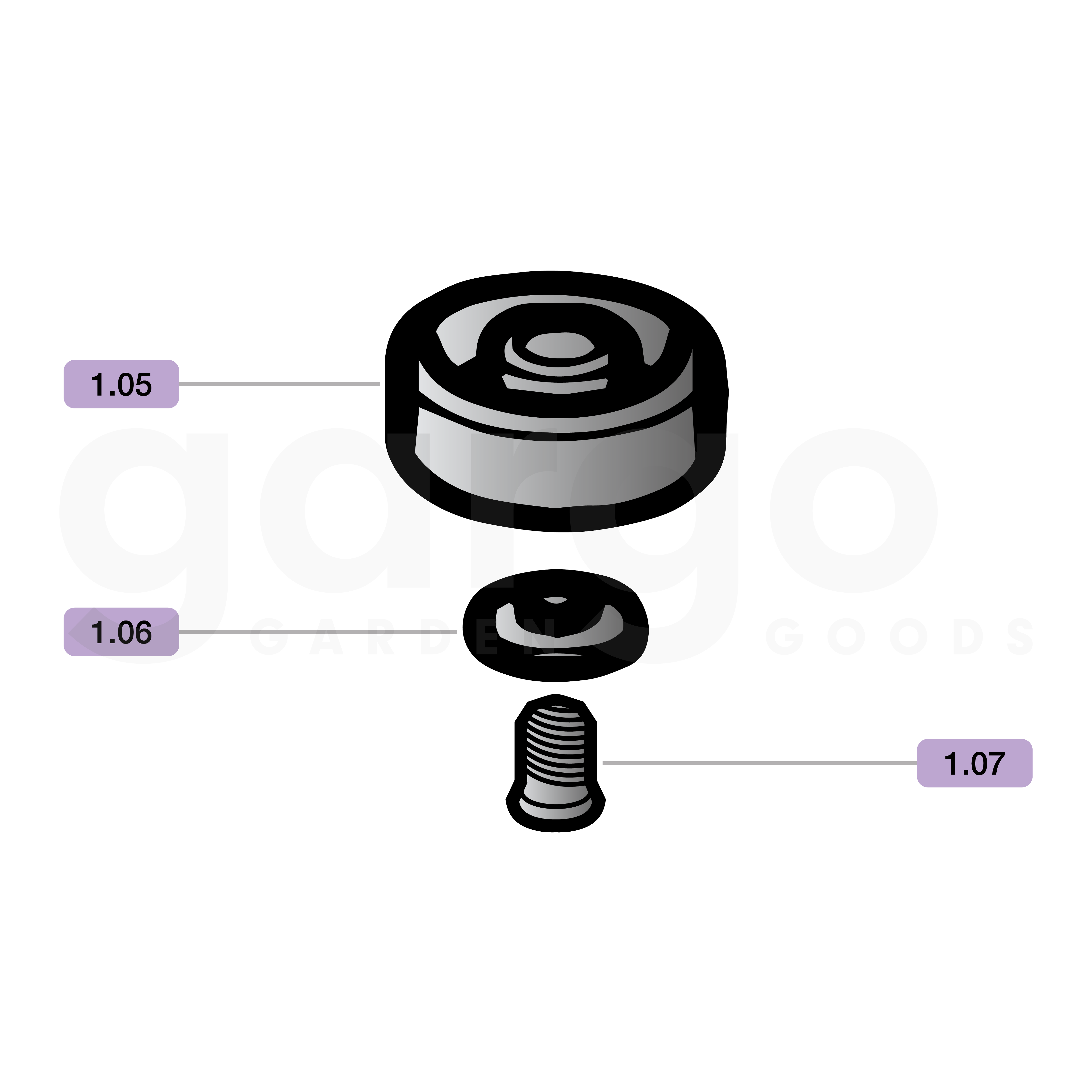Set Führungsrollen haaga 255