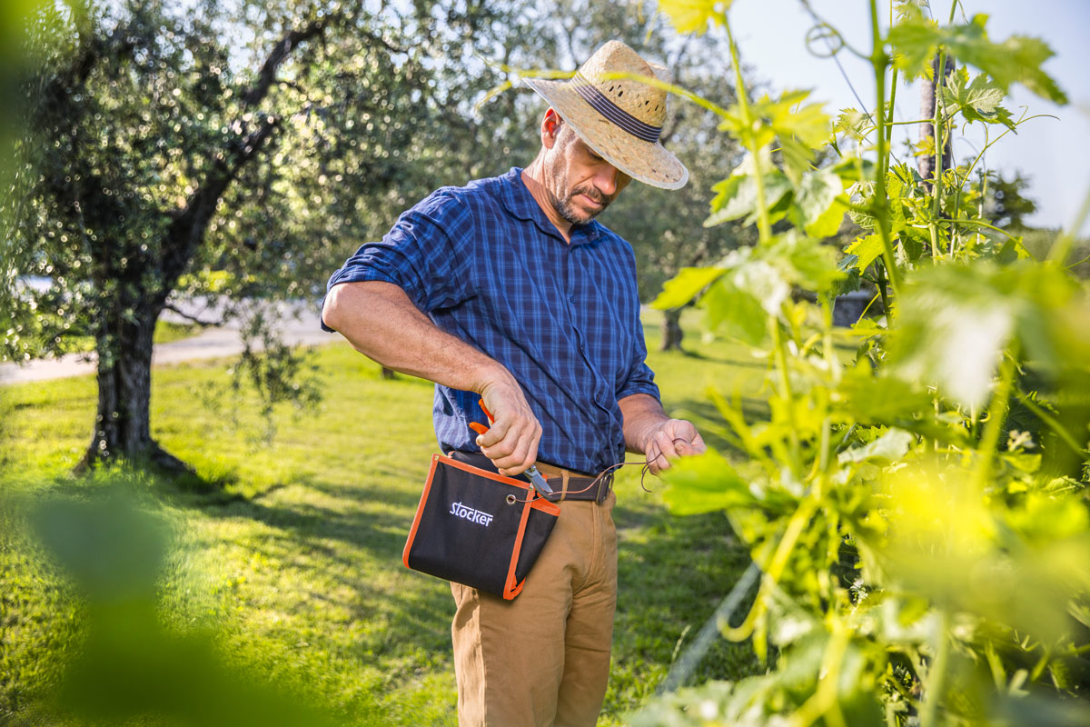 Stocker Nylontasche für Bindematerialien