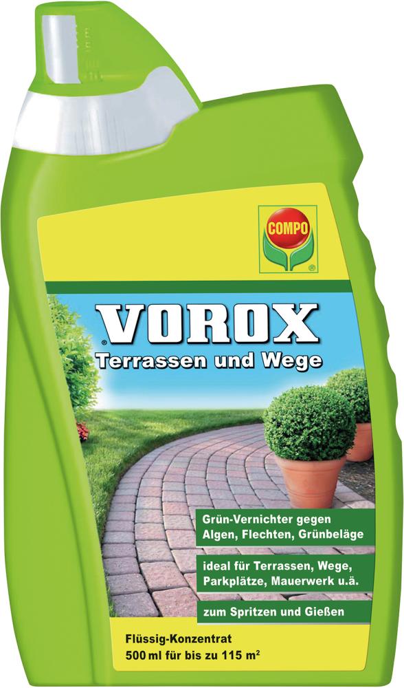 Terrassen und Wege Konzentrat 500 ml COMPO VOROX