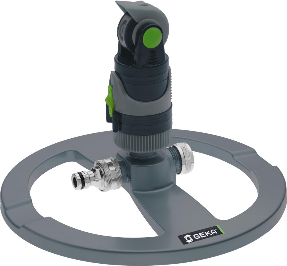 Kreis-/Sektorenregner m. Steck-Anschluss MetallMulti