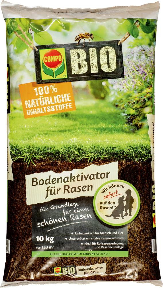 BIO Bodenaktivator für Rasen 10 kg COMPO
