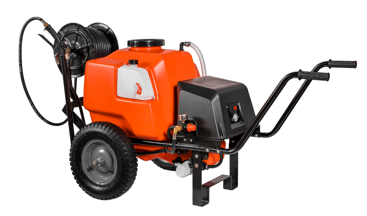 Stocker Schubkarrenpumpe mit Batterie 100 L