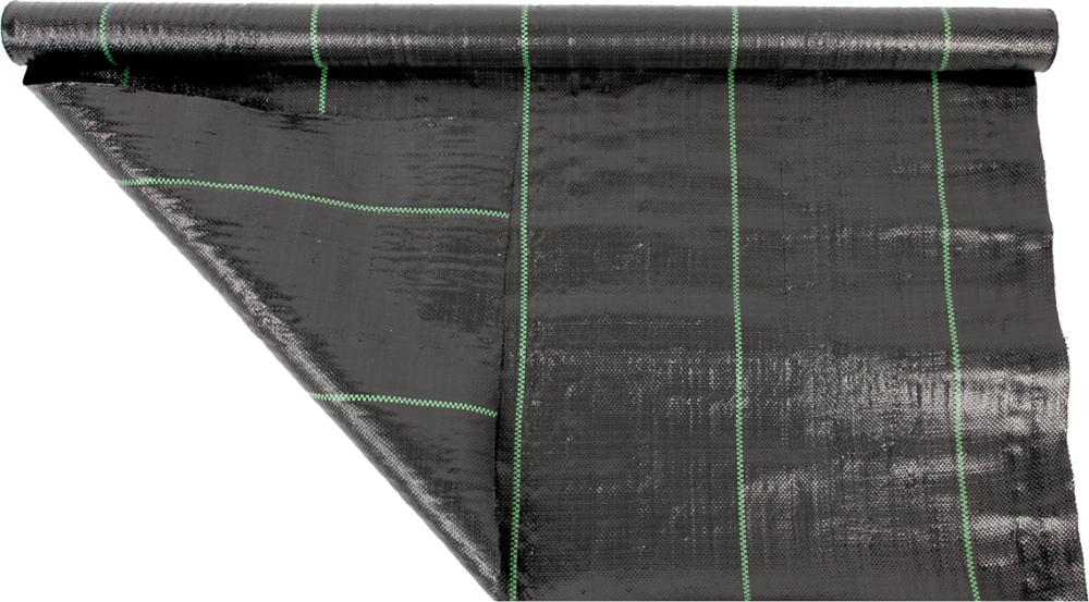 Unkrautabwehrgewebe 1x10m 100 g schwarz Floraworld