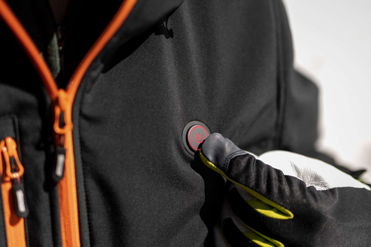 Stocker Nuclor beheizbare Jacke softshell L