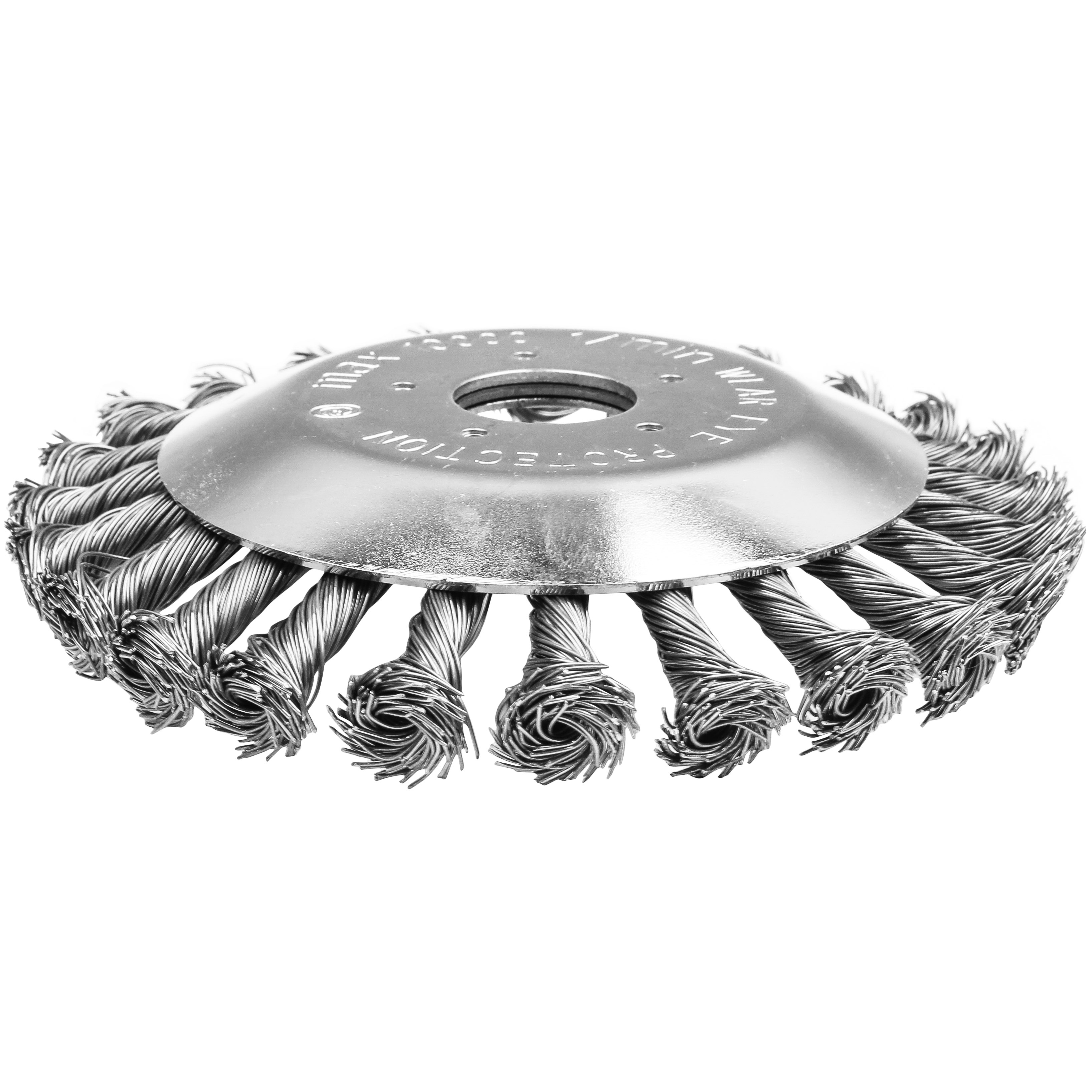 Texas Unkrautbürste - rotierende Stahlbürste 6" 15cm