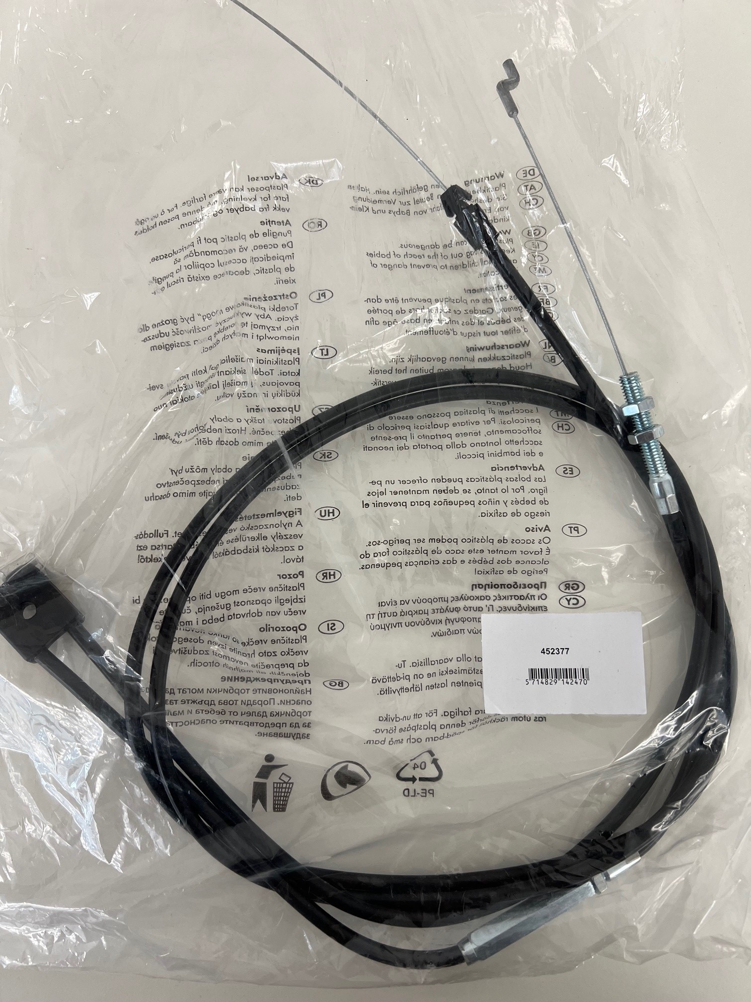 Texas Ersatzteil Start- / Stopp Kabel 452377