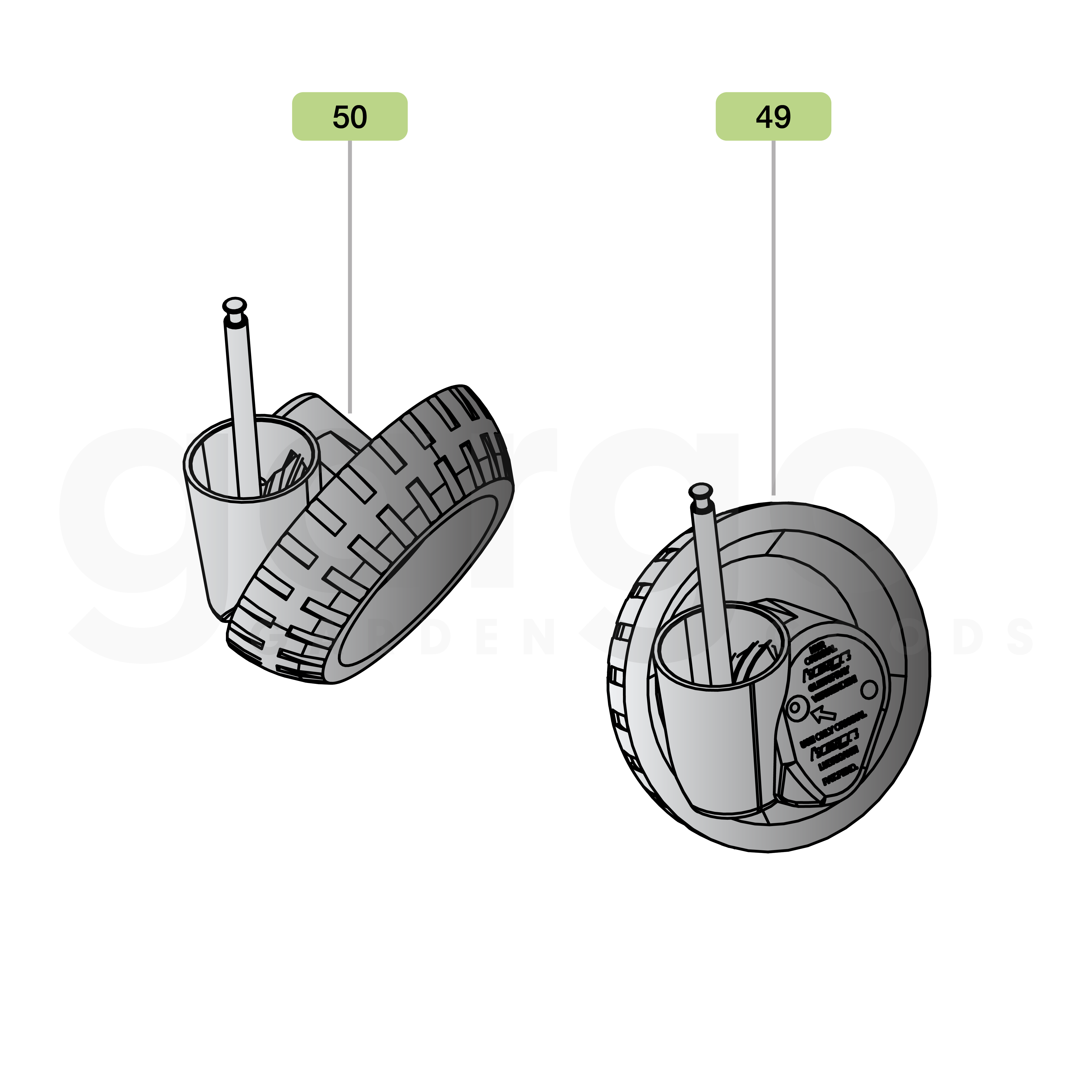 Set Schrägräder komplett (Rechts & Links)