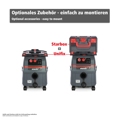 Starmix Elektrowerkzeug-Sauger ISC L-1625 Top
