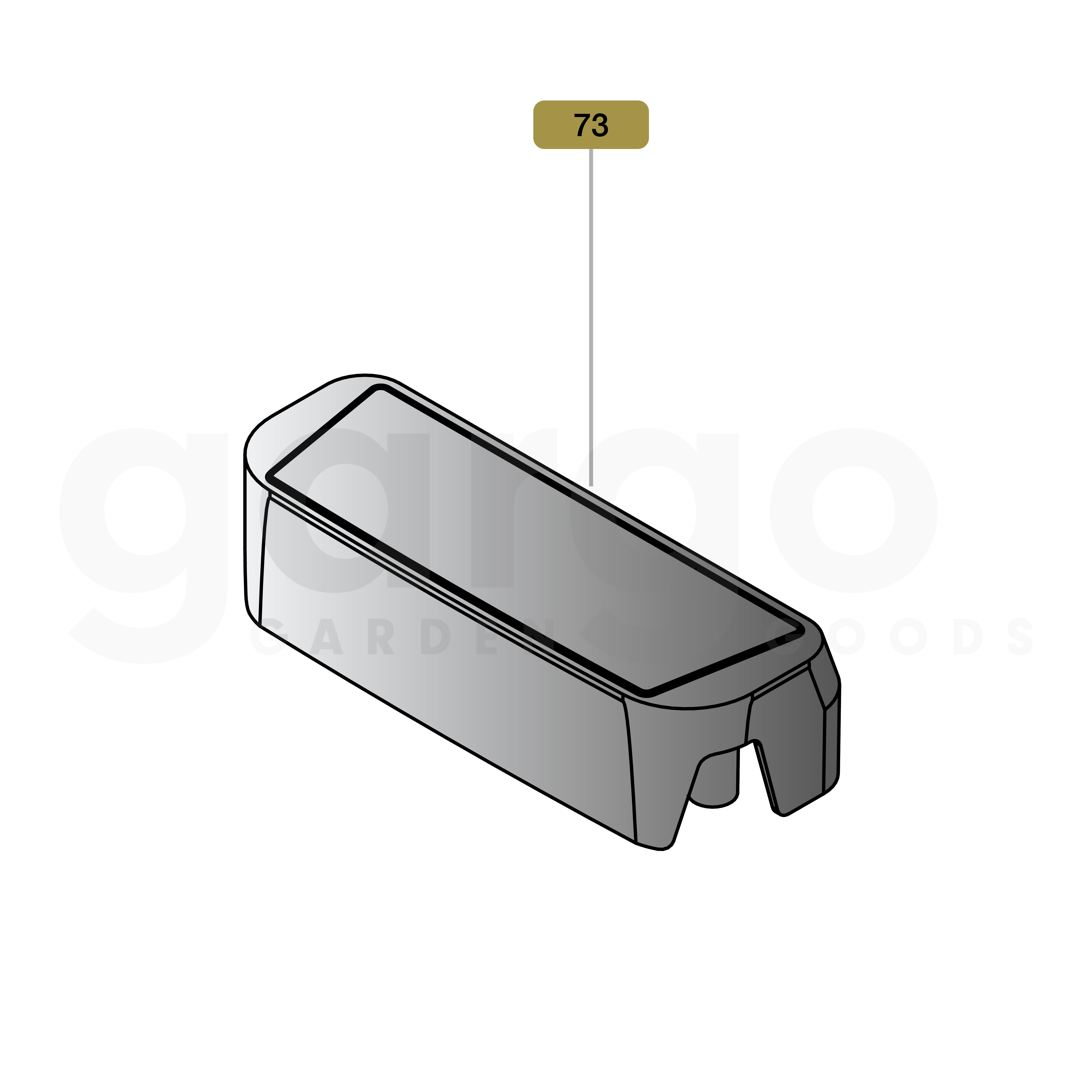 Montageplatte für Durosweep 77 Pro