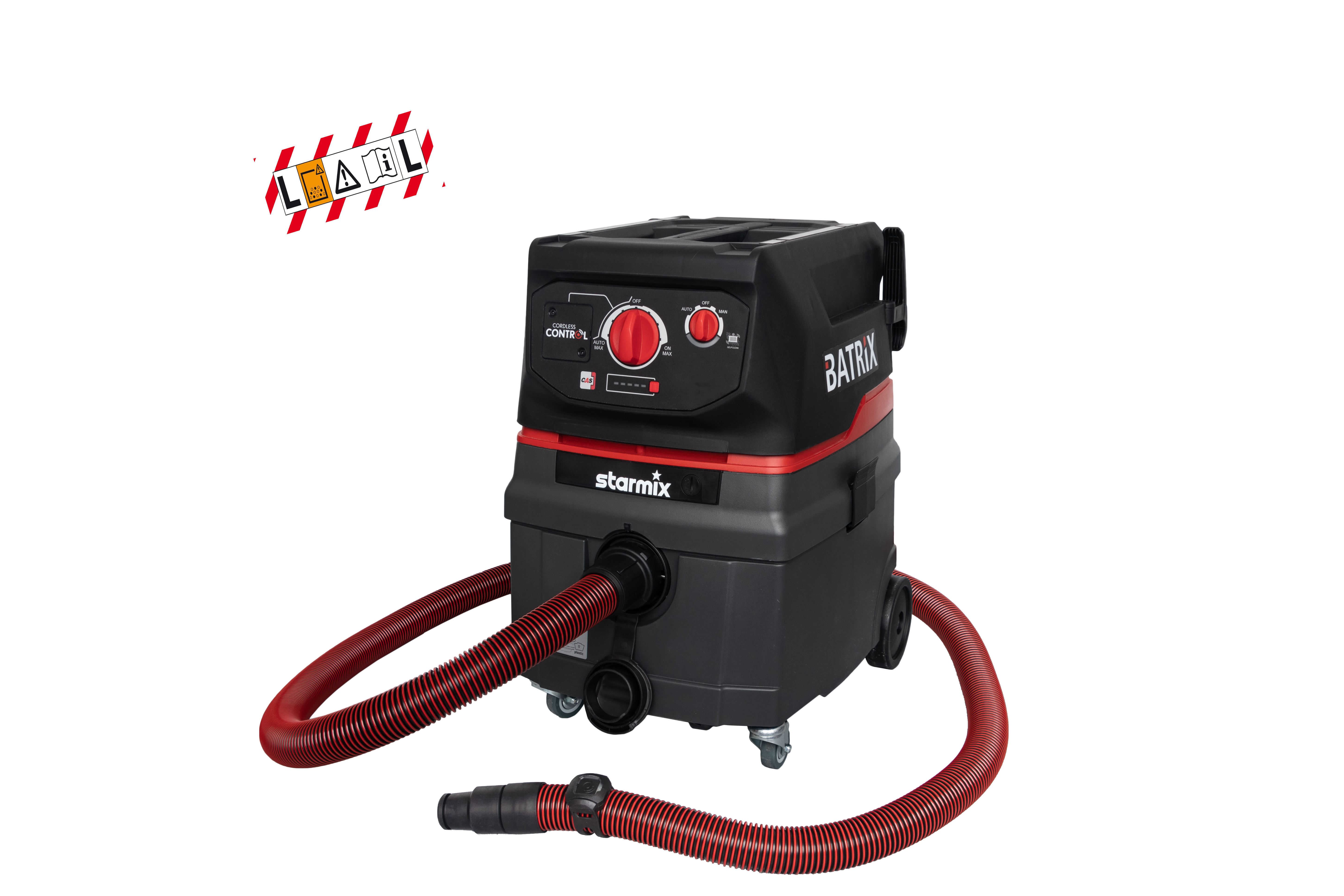 Starmix Akku Nass- und Trockensauger ISC BATRIX L 36-18V ohne Akku