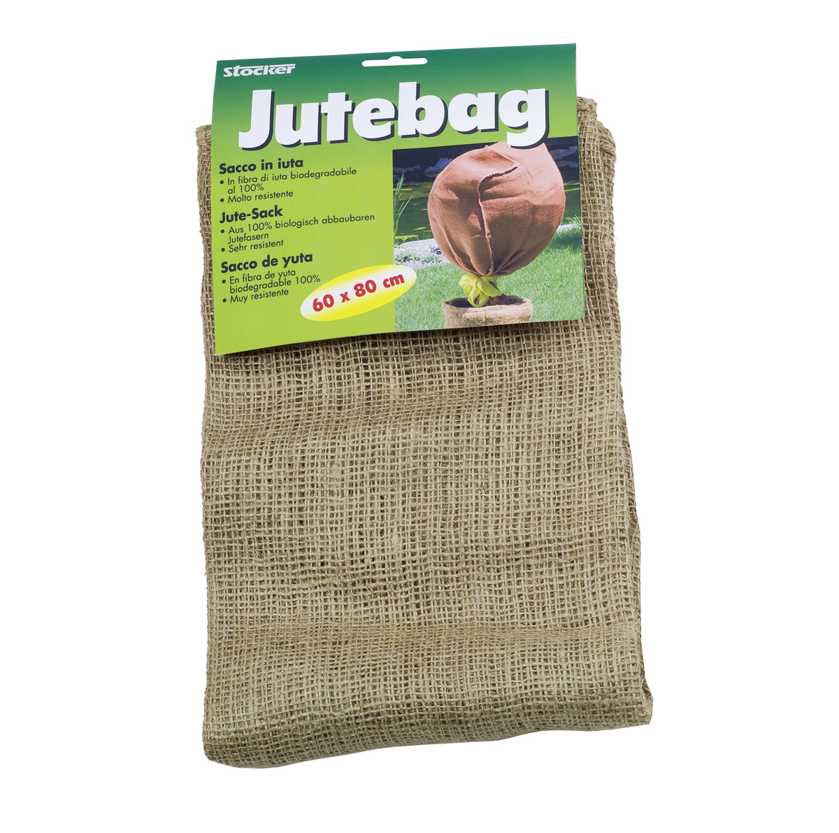 Stocker Jutebag Jutesack 1 x 1,1 m
