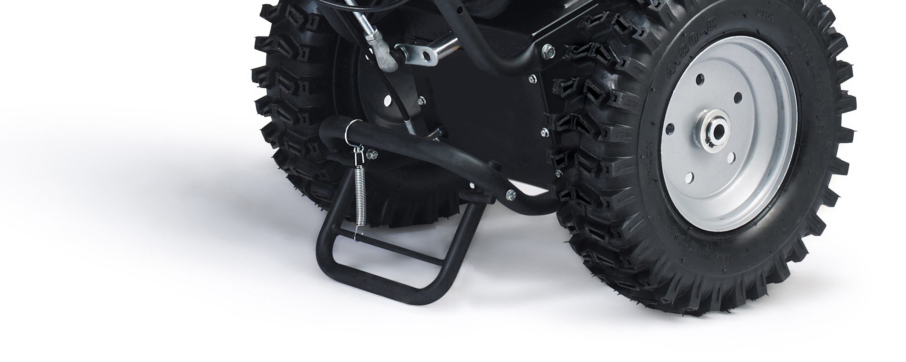 Texas Multifunktionsmaschine - Combi 800B Geräteträger mit Kehrwalze und Schneefräse