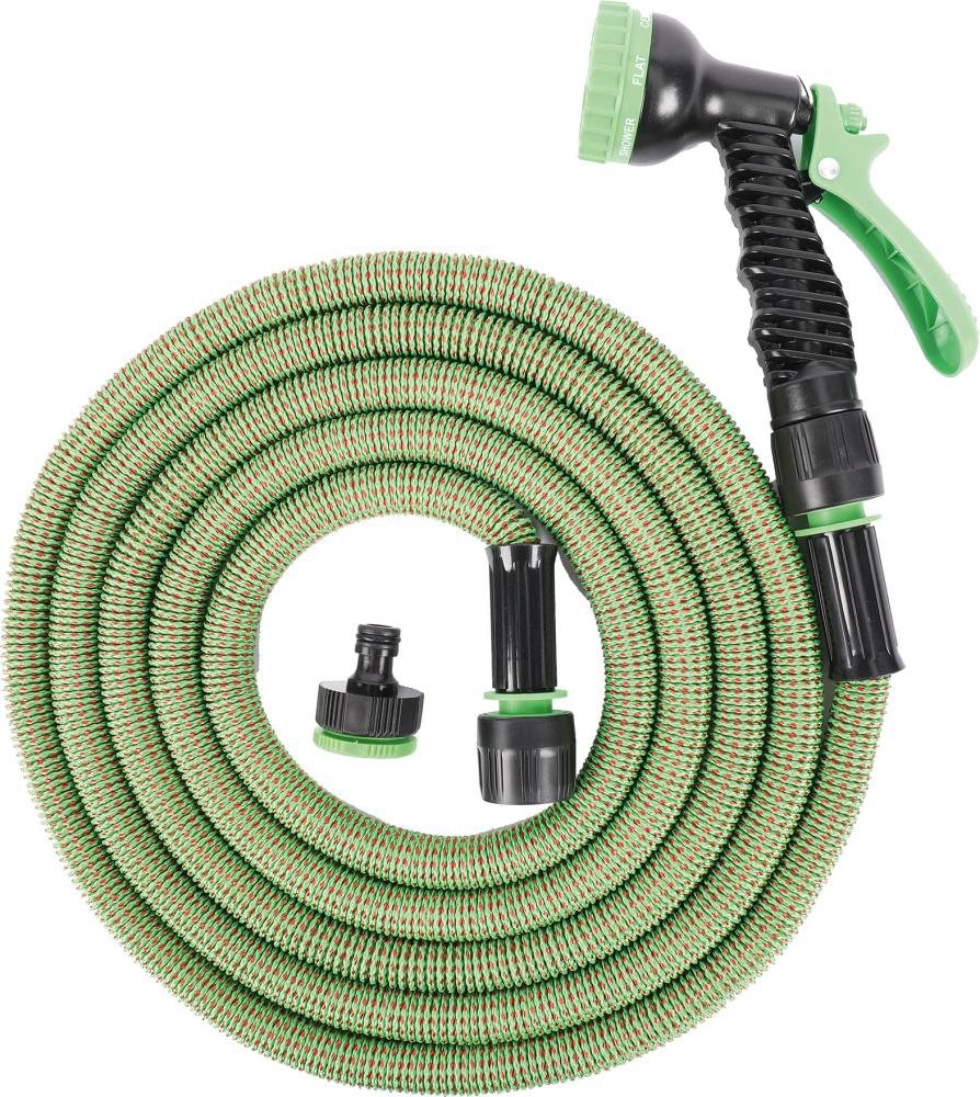 Gartenschlauch verl. bis 20m Classic Inkl. Armaturen-Set Kunststoff