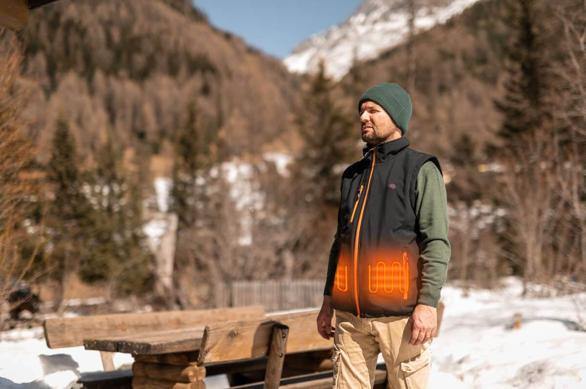 Stocker Nuclor beheizbare Weste softshell L