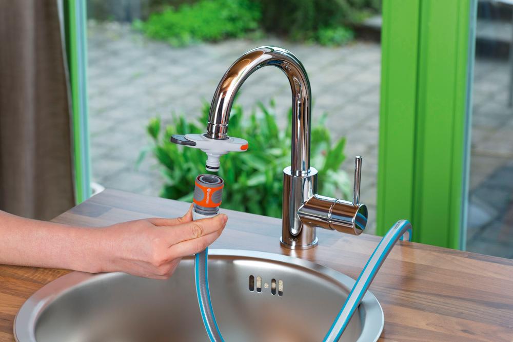 Hahnverbinder f. Indoor-Wasserhähne 18210-20