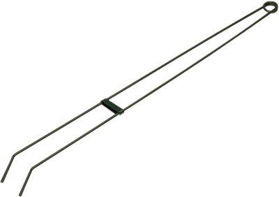 Papierzange Stahldraht pulverbeschichtet FLORA