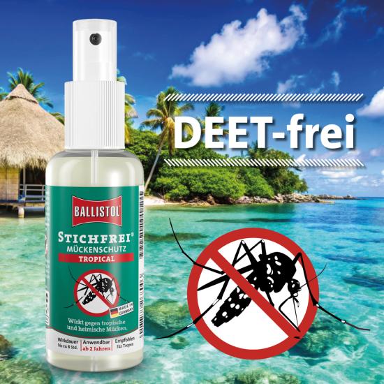 Ballistol® Stichfrei Tropical Pump-Spray - bekommst Du bei ★ HUG Technik ✓