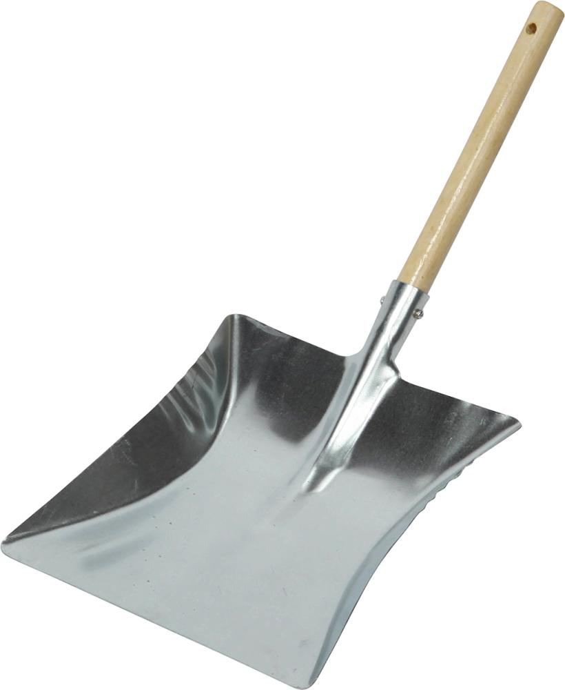 Kehrschaufel 22cm Stahlblech m.Holzgriff Floraworld