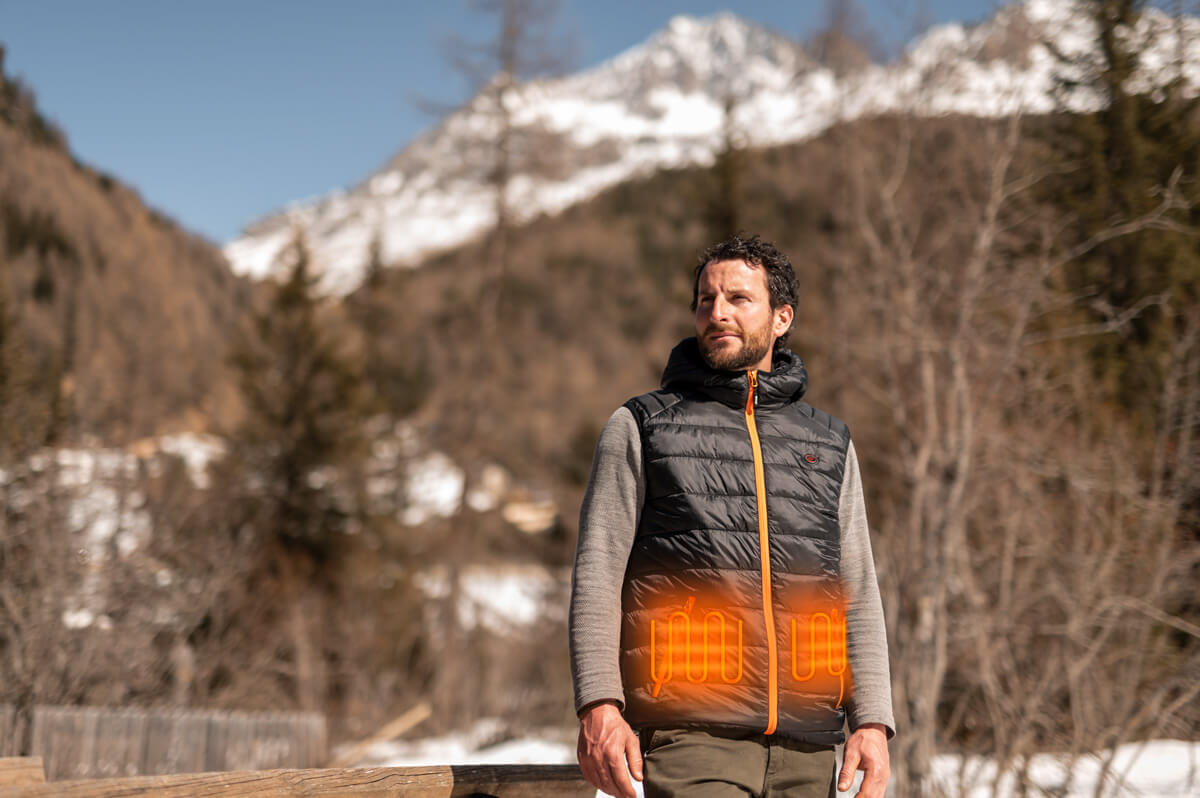 Stocker Nuclor beiheizbare Weste gefütter L