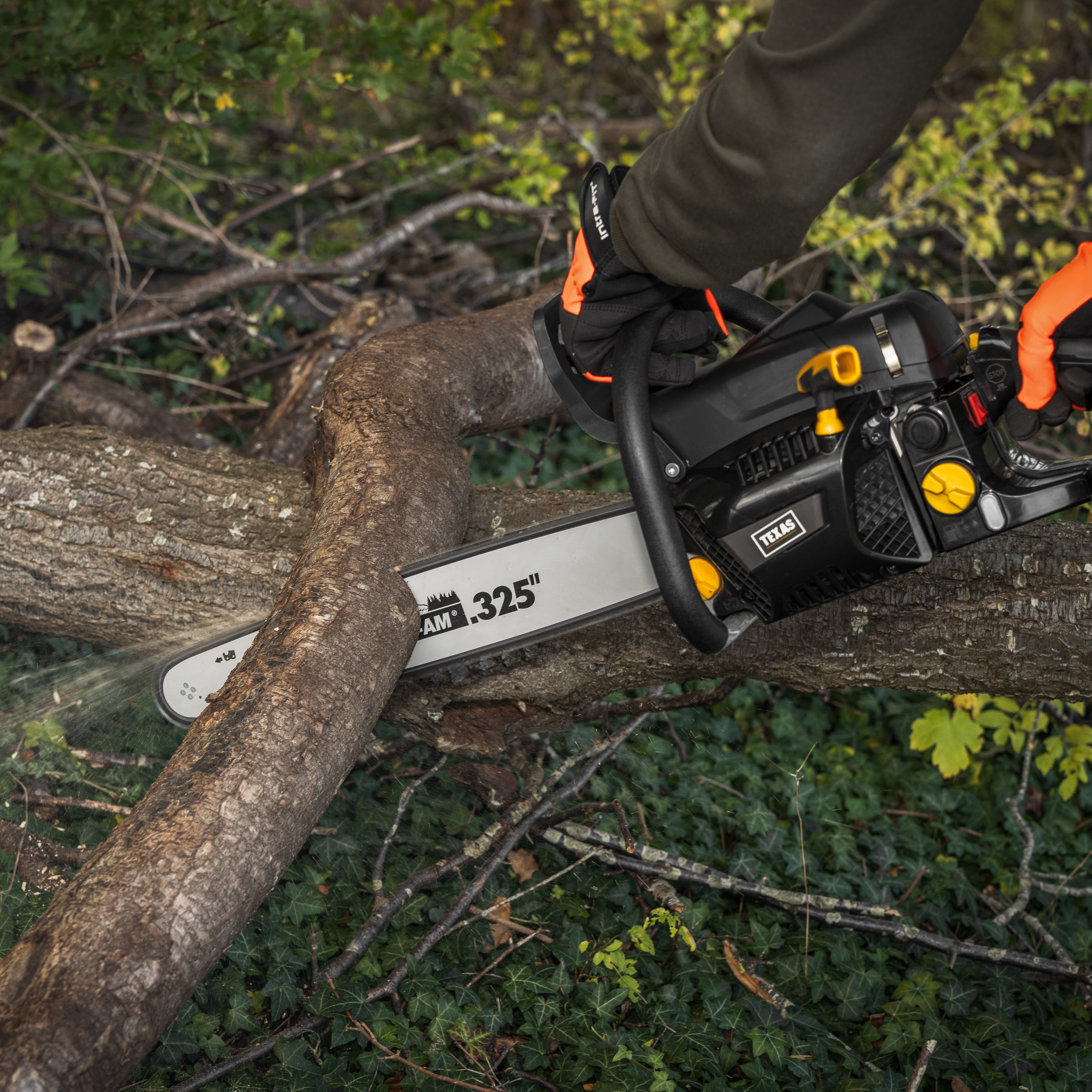 Texas Benzin Kettensäge - XCS5600 - 2,35kW - 50 cm Schwertlänge