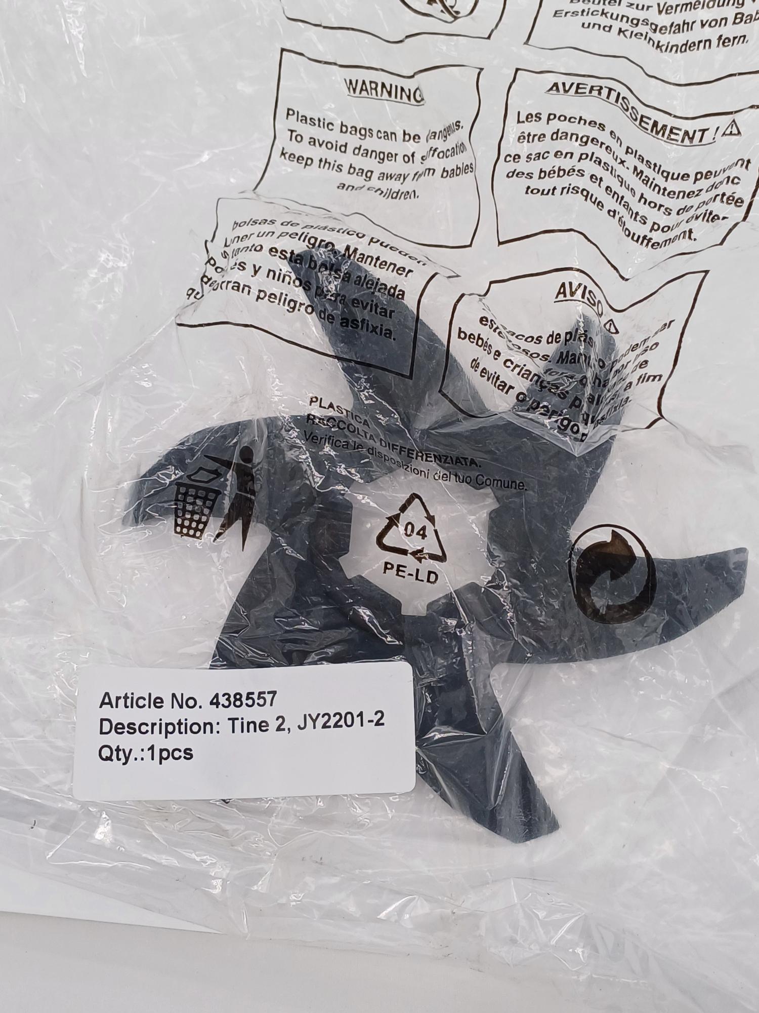 Texas Hackmesser / Tine 2 (438557) für Motorhacke El-Tex 300