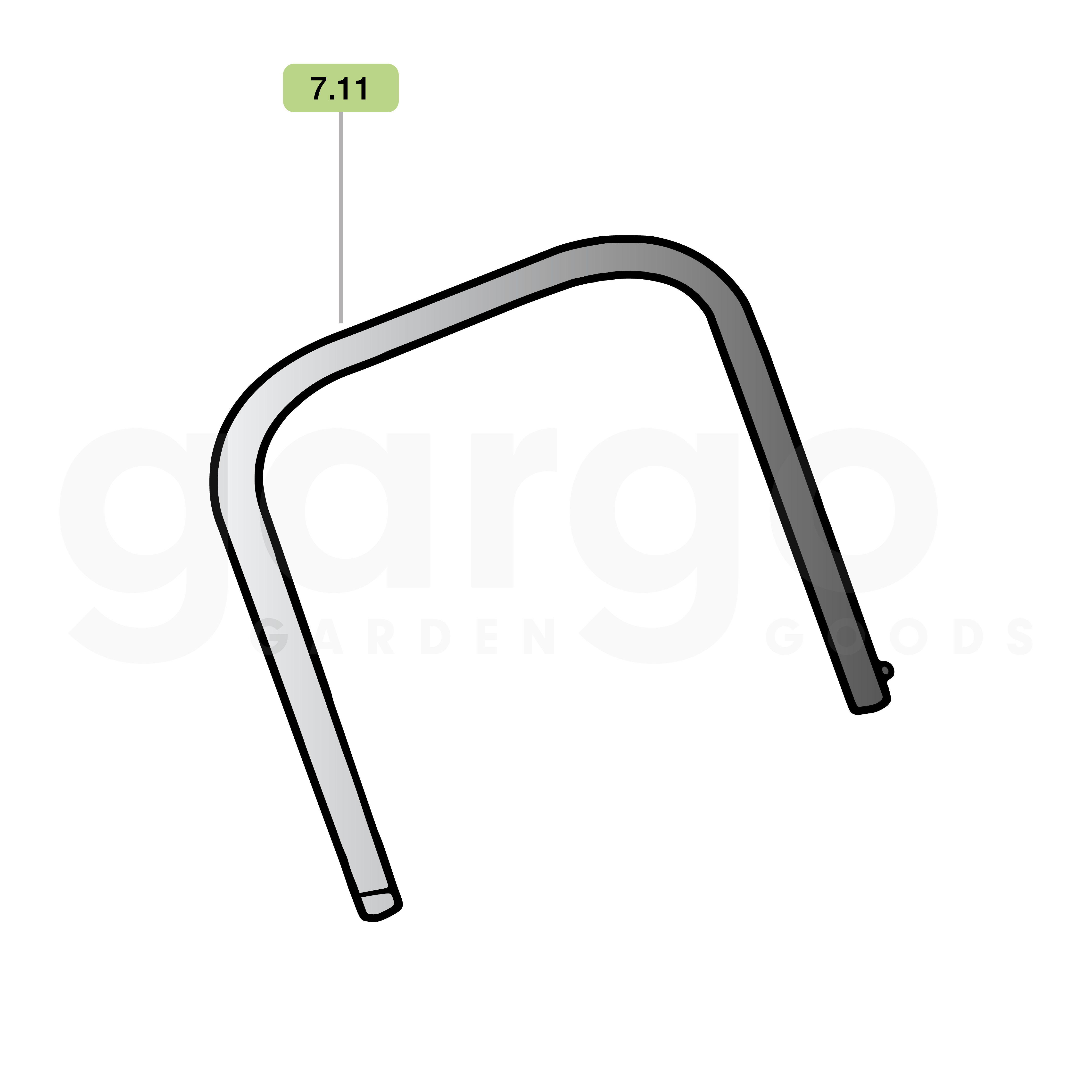 Schiebebügel haaga 375