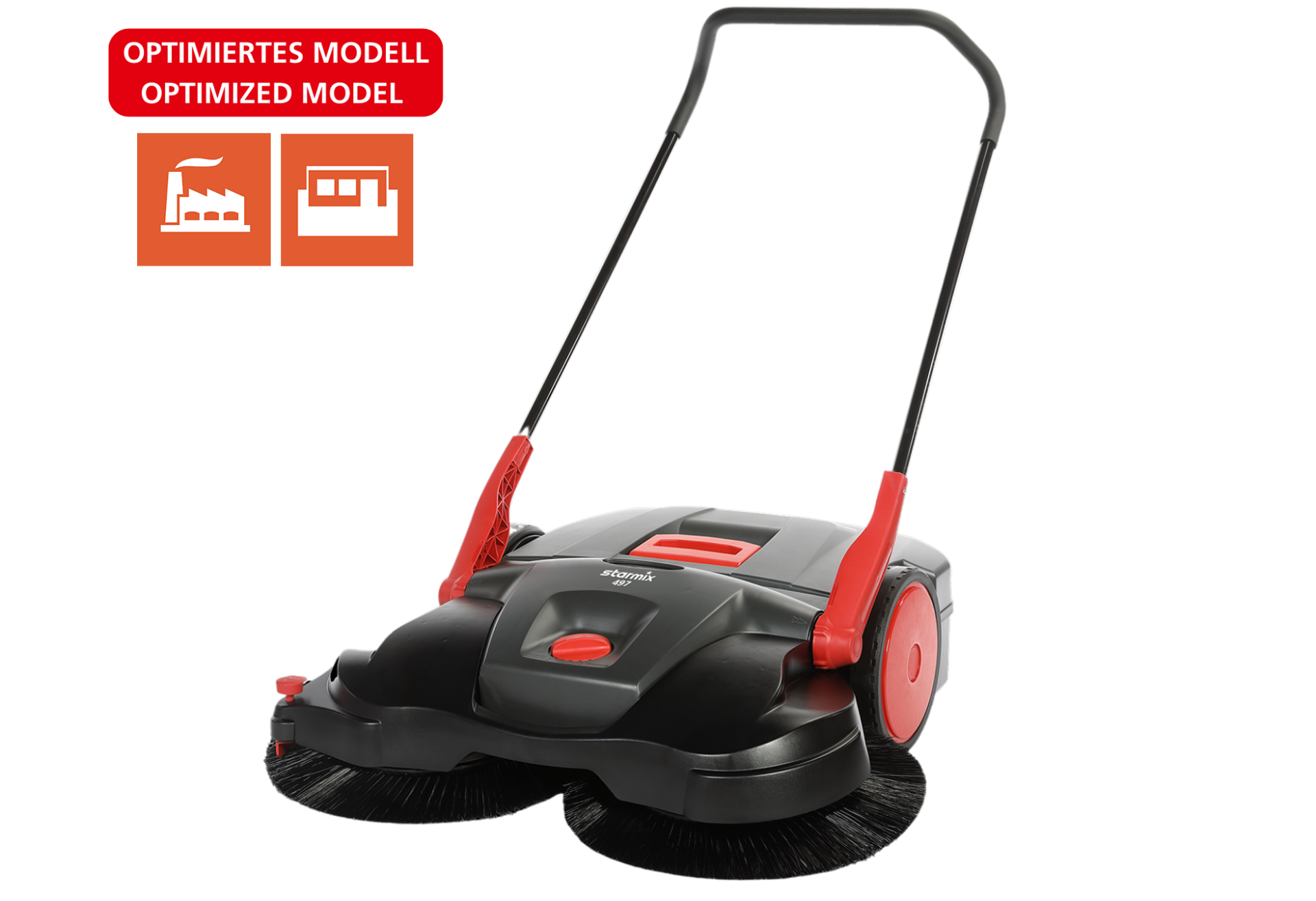 haaga 497 Profi Kehrmaschine