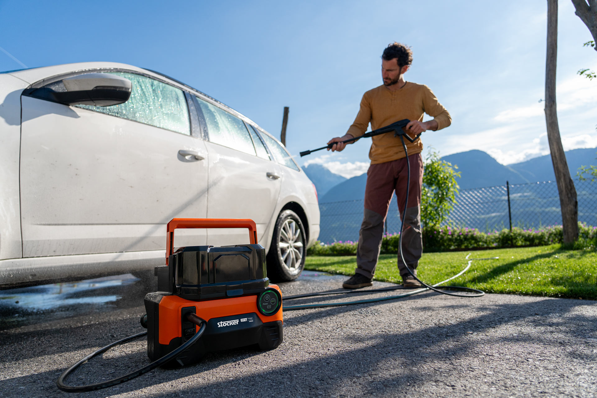 Stocker Calipso Hochdruckreiniger E-800 2×21 V