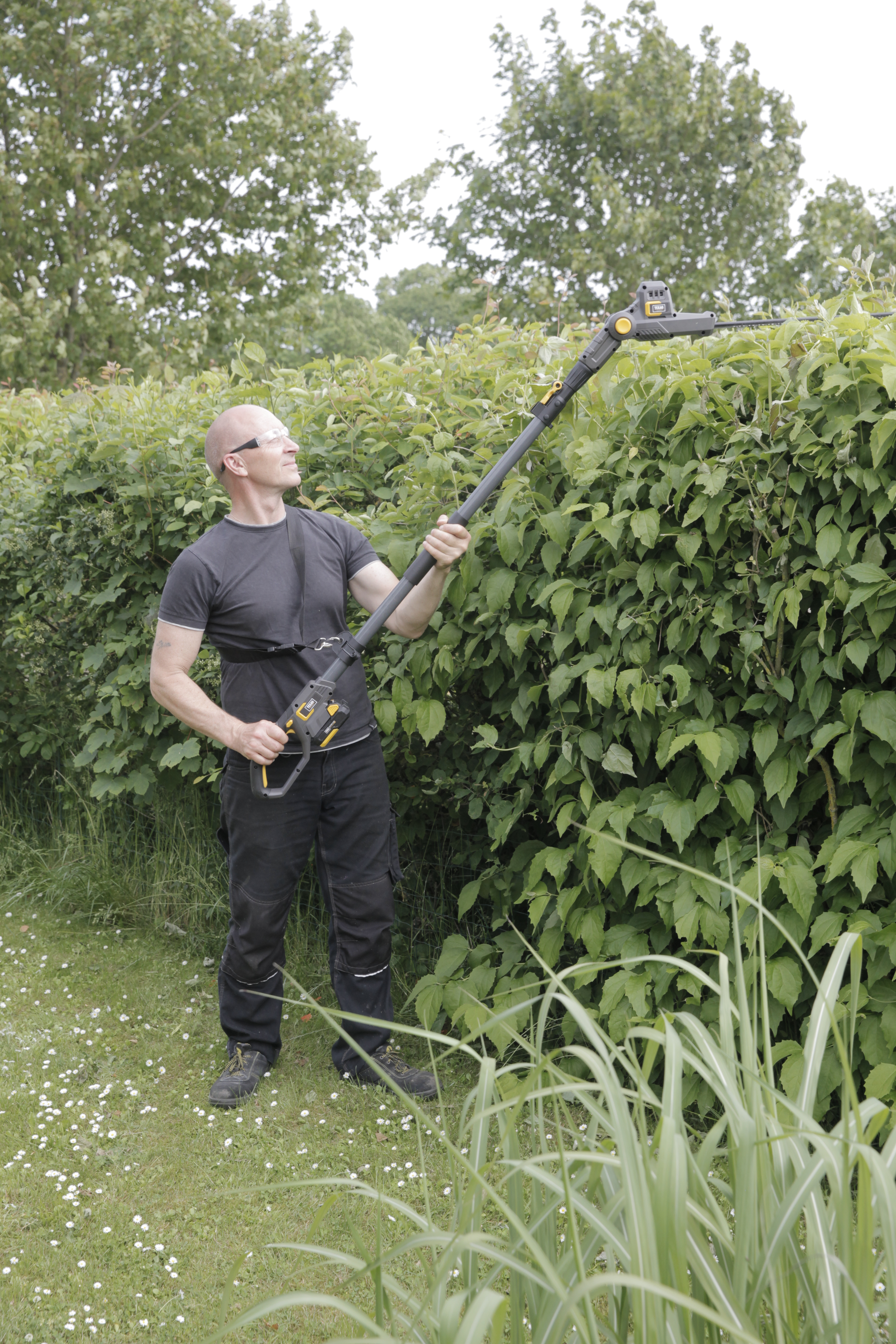 Texas Heckenschneider PHX/PCX2000 2-in-1 (20V) mit Akku+Ladegerät