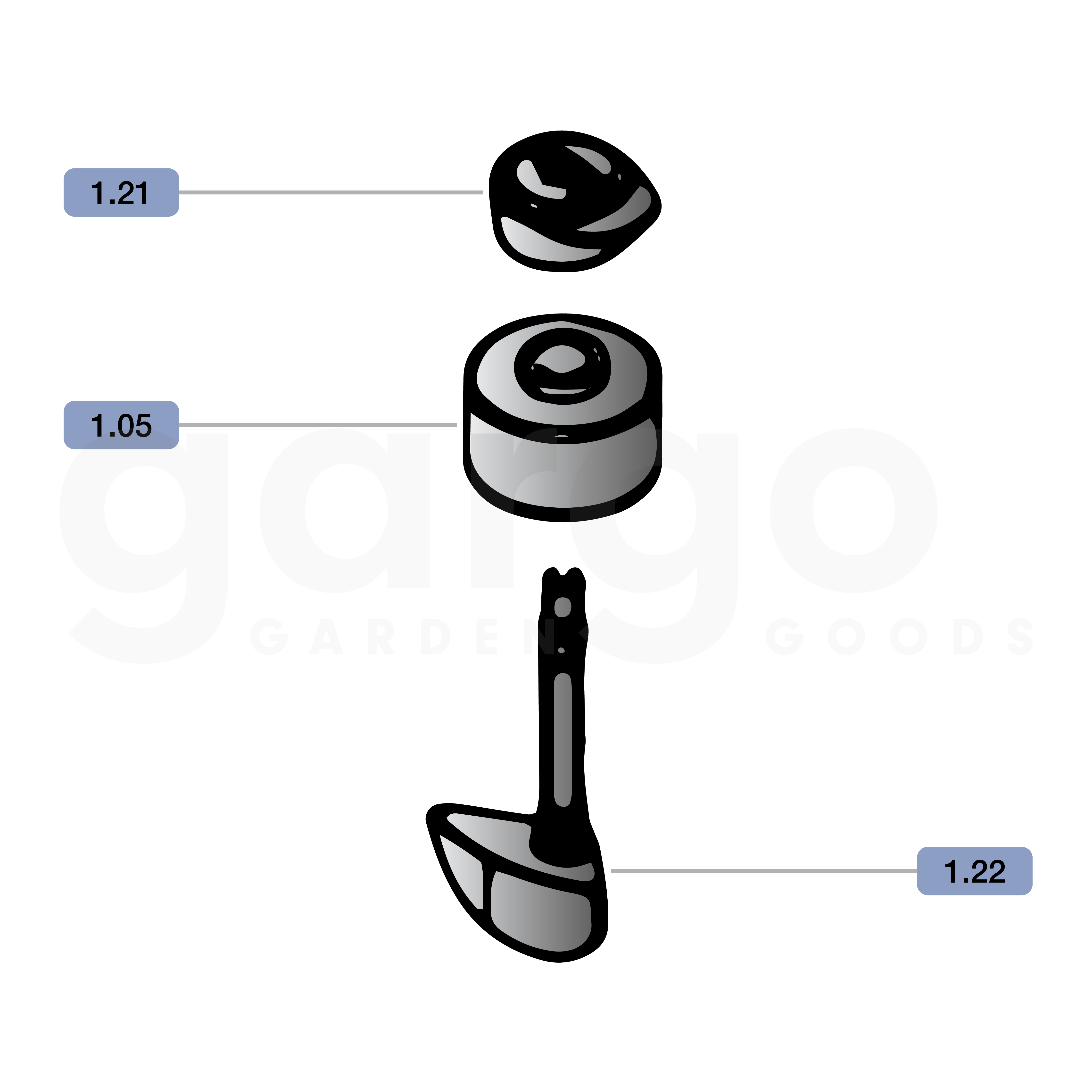 Set Auslenkelement XX7