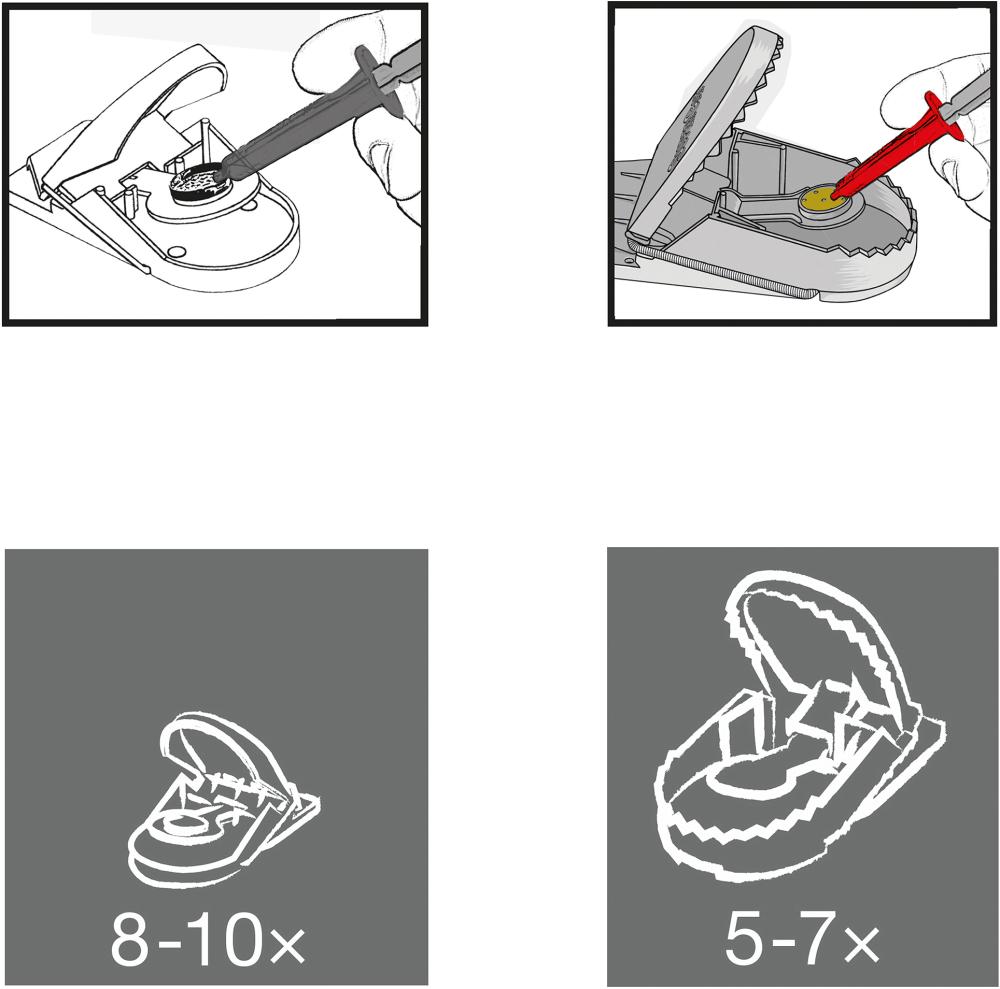 Ersatzköder Spritze f. Ratten-/ Mausefalle SuperCat 2x 3g Swissinno Solution