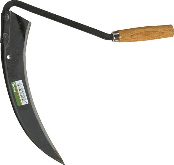 Sensen-Sichel 65976 halbgeschmiedet geschliffen m. Schneidschutz