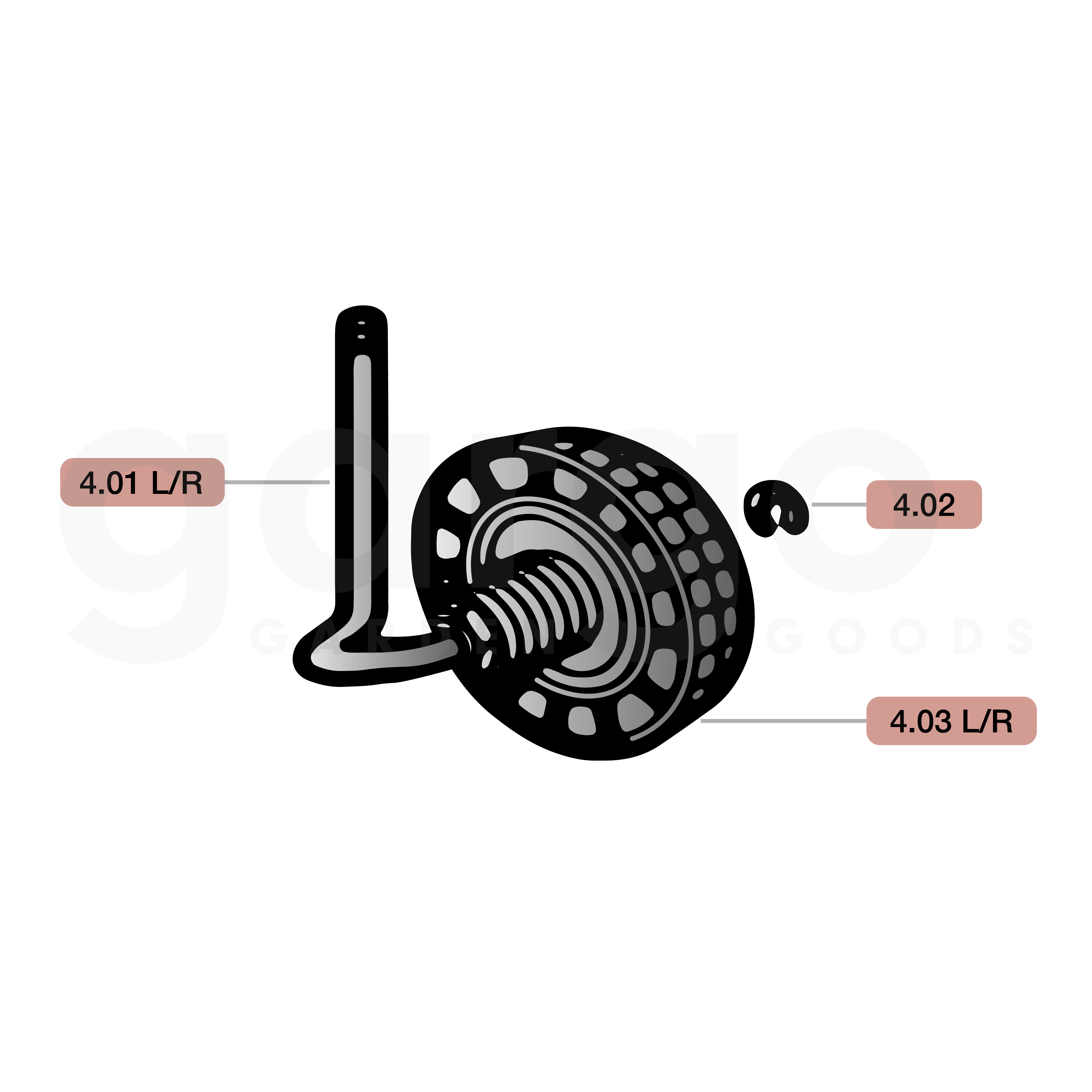 Set Schrägradsatz 375/475 (Rechts und Links)