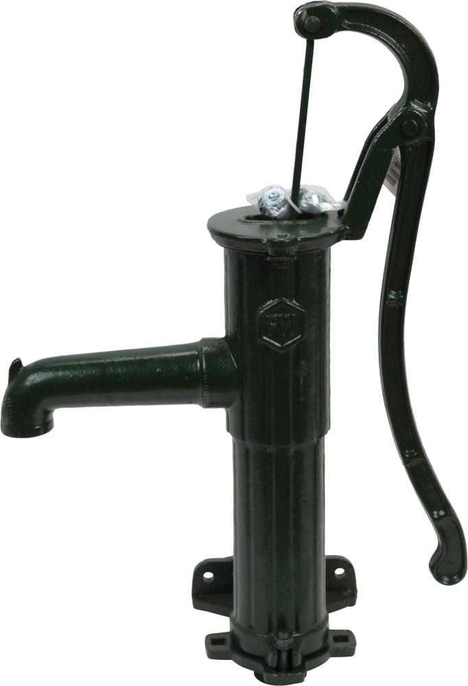 Schwengelpumpe Typ 75 mit Seitenfl. grün Floraworld