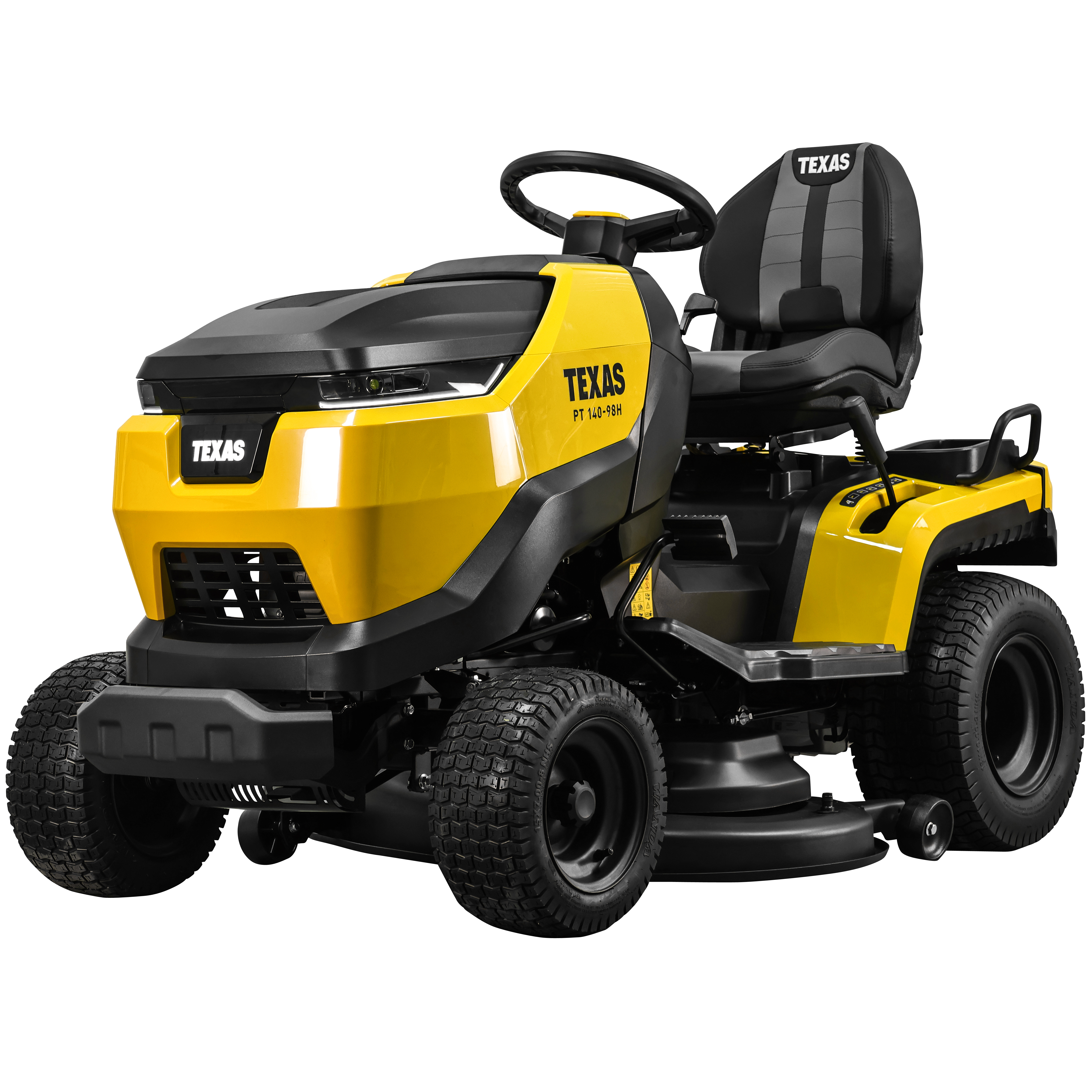 Texas PT 140-98H Rasentraktor Aufsitzmäher 98cm Hydrostat Mulchkit Traktor