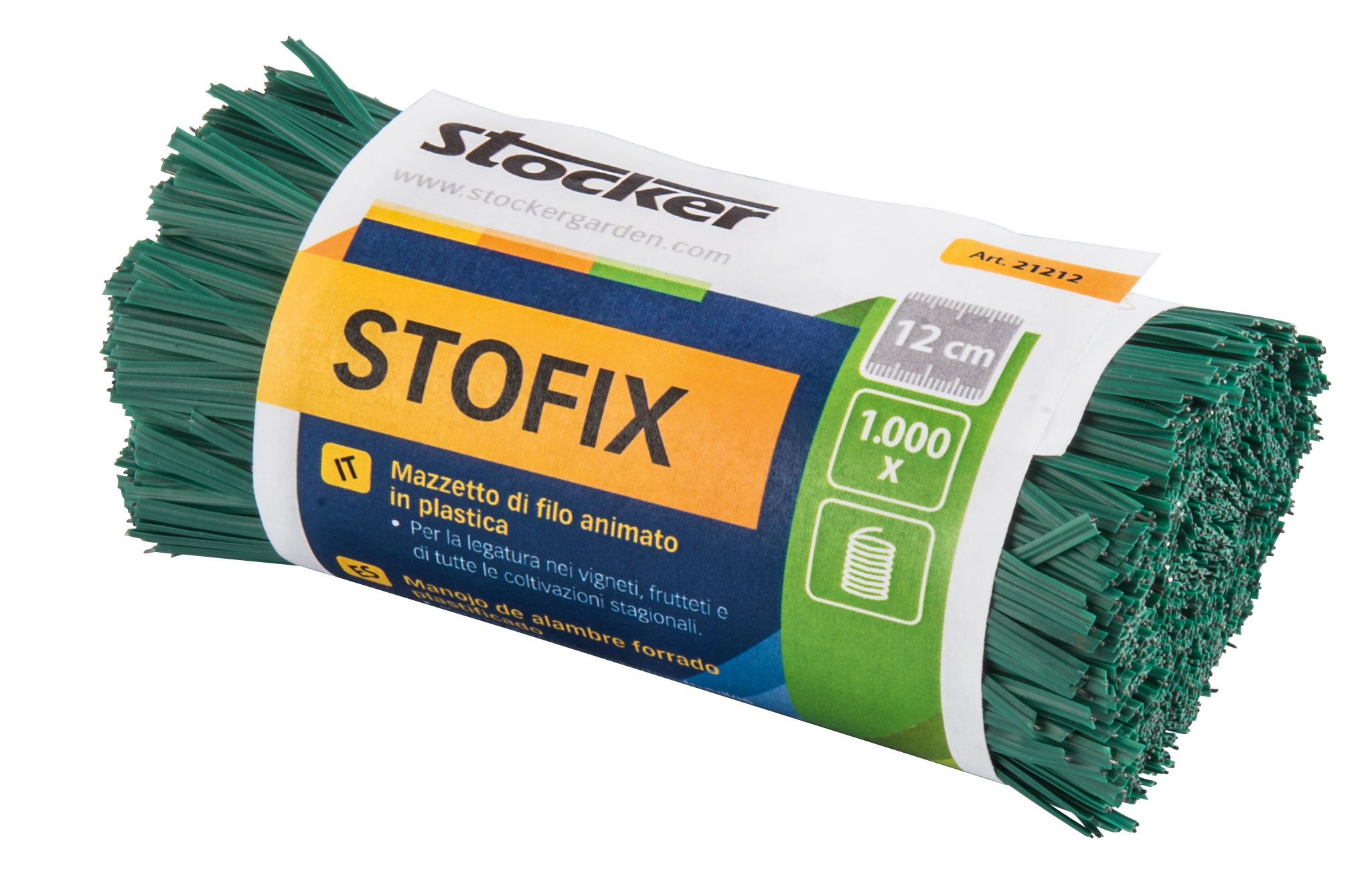 Stocker Stofix Bindedraht flach 12 cm