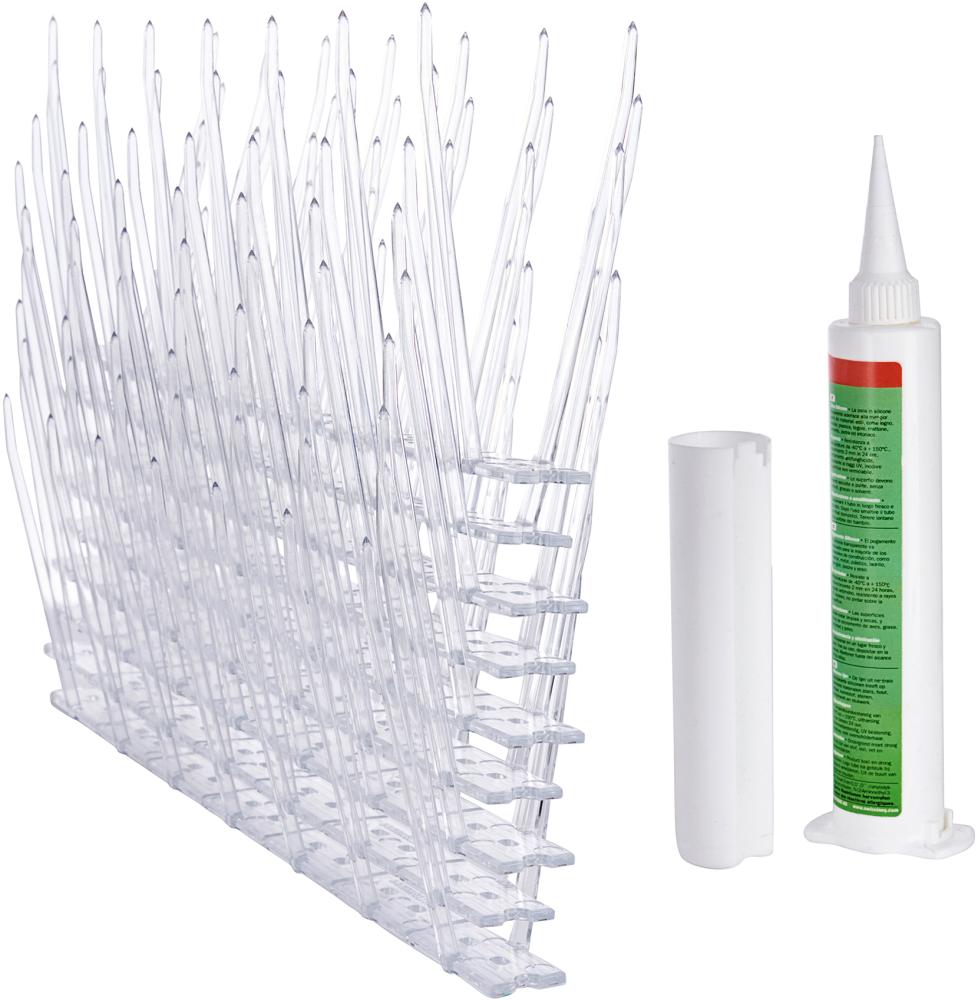 Spikes 300 cm inkl. Silikonkleber Swissinno Solution