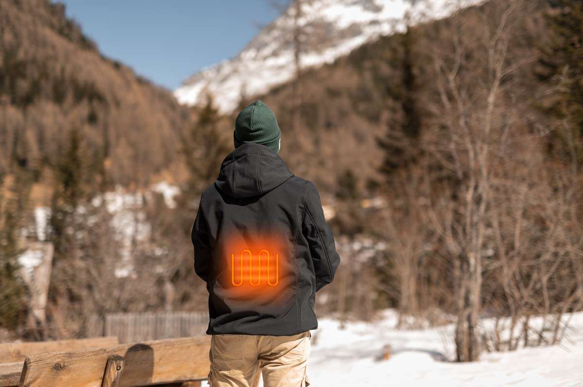 Stocker Nuclor beheizbare Jacke softshell L