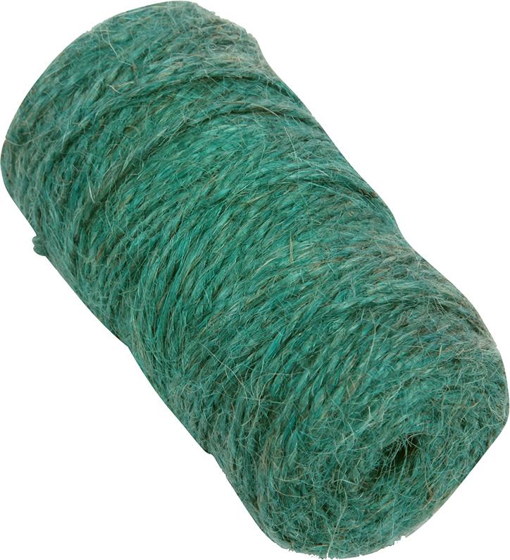 Gartenschnur Jute 70m grün Floraworld