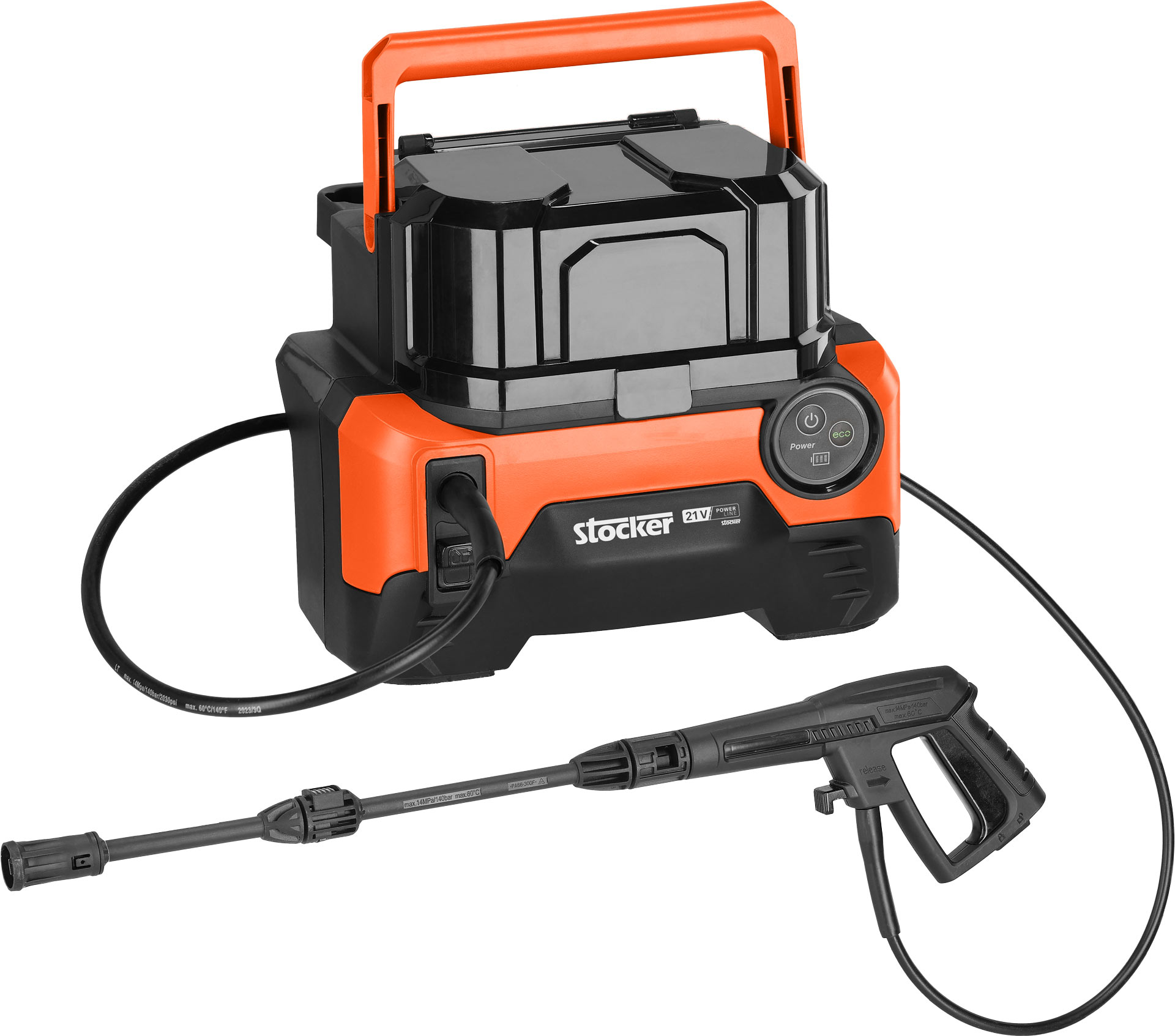 Stocker Calipso Hochdruckreiniger E-800 2×21 V